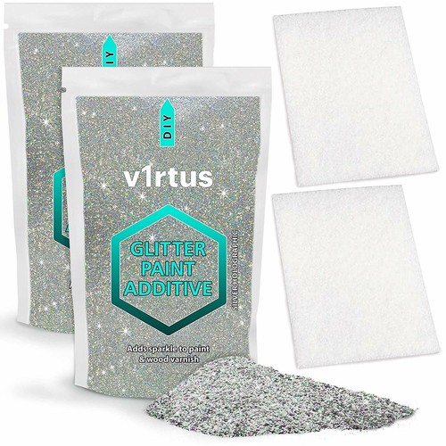 Silver holographic glitter for - glitter,
