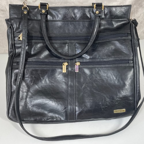 Bulaggi black faux leather - black,