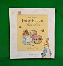 The Original Peter Rabbit Baby Book - My First Year- Beatrix Potter