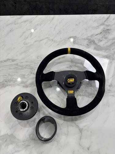 Omp steering wheel with quick - omp,
