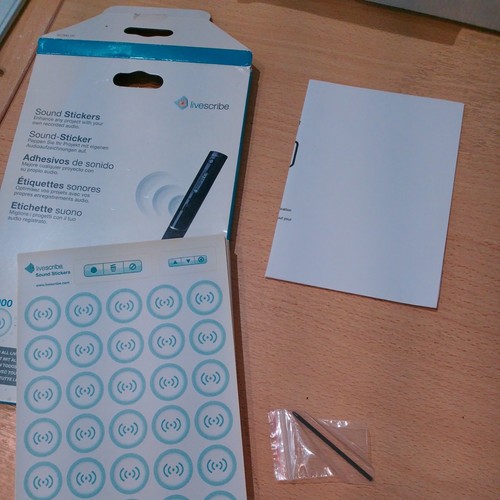 Livescribe sound stickers - sound,