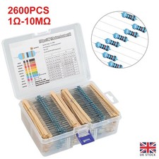 2600pcs Resistors Assortment