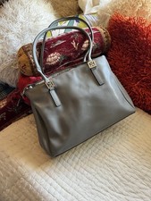 Coccinelle Grey Tote Bag Large