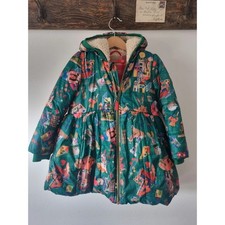Oilily Girls Green Warm Coat