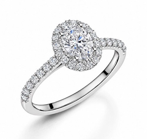 Diamond engagement ring - engagement,