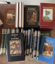 The Great Writers Library Book Set X35 Classic Authors- Brontë Eliot Hardy EX/C