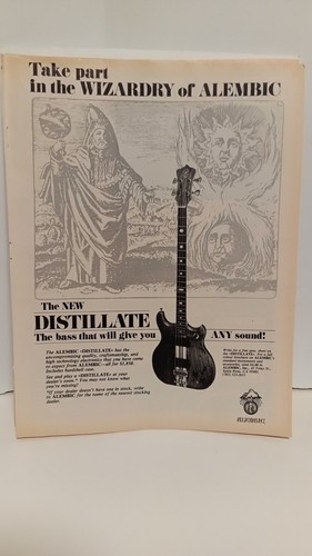 Alembic bass guitars 1981 - alembic,