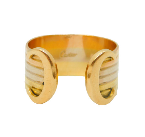 Cartier 18ct tri colour gold - cartier,