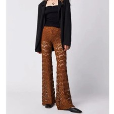 Nightcap Dixie Lace Bell Bottoms Medium NWOT 