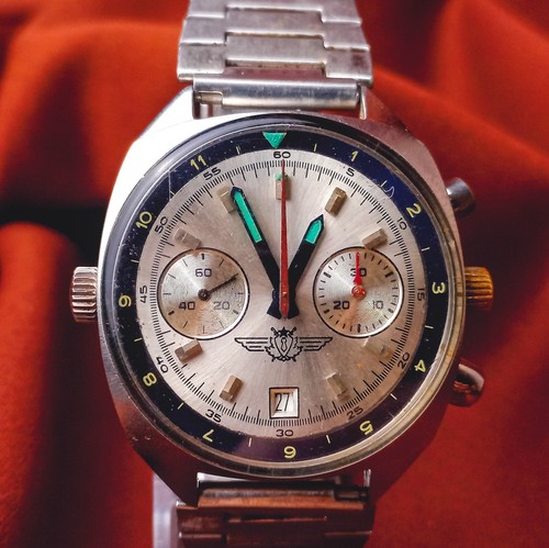Vintage wristwatch poljot - wristwatch,