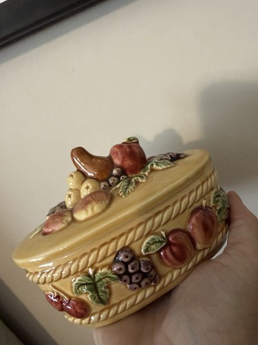 Vintage ceramic majolica - ceramic, majolica-style