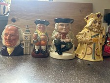 Old toby jugs pottery various