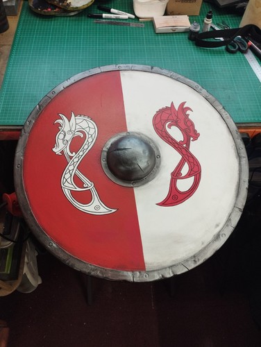 Eva foam viking shield cosplay - viking,