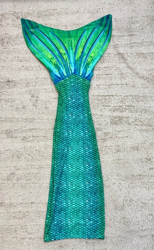 Sun tail siren green mermaid - green,