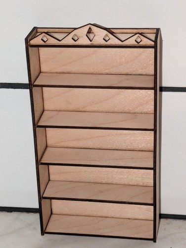 Scale doll house - scale, shelf
