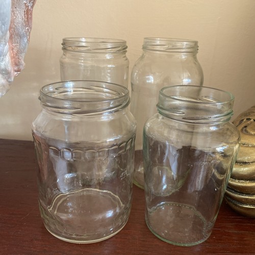 Large glass jars containers - 4,