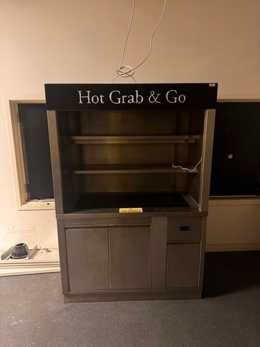 Hot grab food display - &,