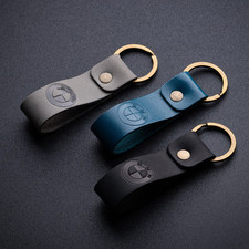 Bmw Leather Keyring High Quality Leather Keychain