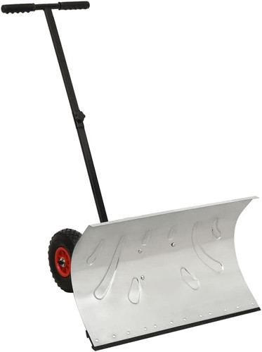 Manual snow shovel with wheels - manual,