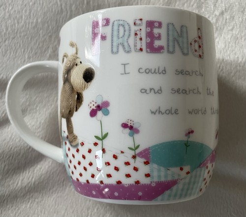 Boofle mug friend theme - friend, coffee