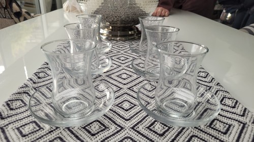 Traditional turkish tea glass - turkish,
