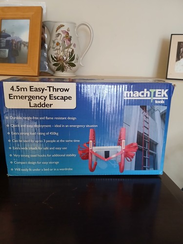Fire escape ladder storey - escape, ladder,