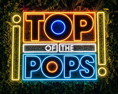 Top the pops - neon, sign