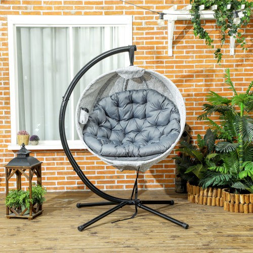 Outsunny hanging egg chair - outsunny,