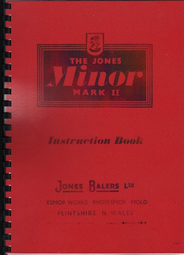 Jones minor mark tractor - ii",