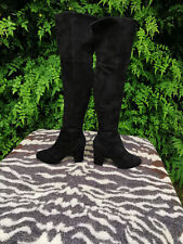 TopShop Black Suede Leather