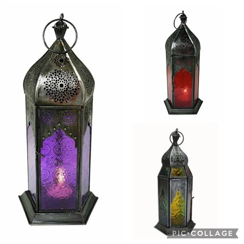Moroccan glass hand made - moroccan,
