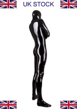 5’ 10” - 6’ 1” (185-190cm) COVERAGE MENS LATEX RUBBER GIMP CATSUIT (xl)