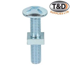 Timco M8x40 Zinc Flat Head