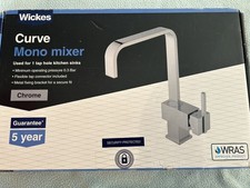 Wickes Curve Mono Mixer Chrome