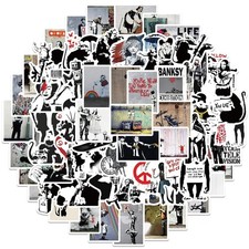 50pcs Banksy Stickers Street