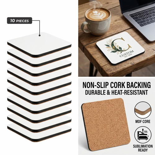 Sublimation coaster blanks - blanks, |