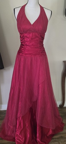 Masquerade red with white - ,