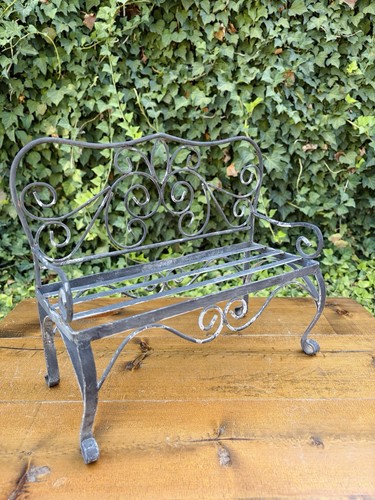 Vintage miniature wrought iron - vintage,