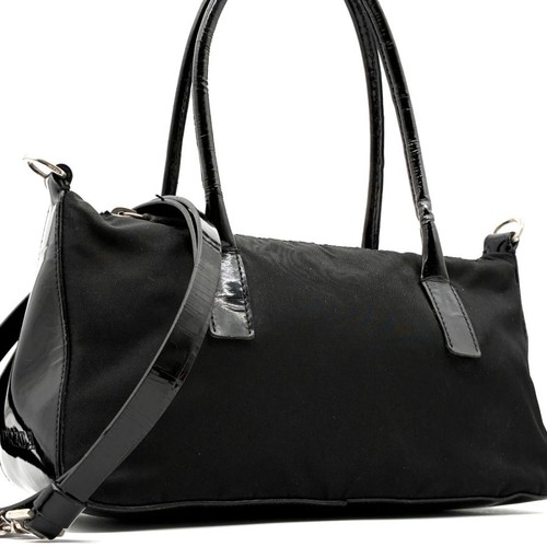 Prada tessuto nylon patent - nylon,
