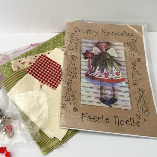 Faerie noelle doll making - making, kit