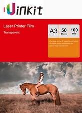 A3 Overhead Project Film Clear