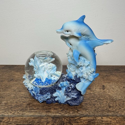 Vintage jumping dolphins snow - vintage,