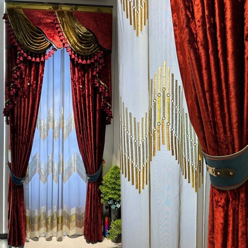 Elegant velvet wedding room