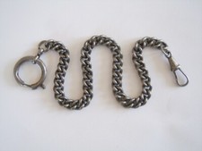 Old Iron-Colored Watch Chain