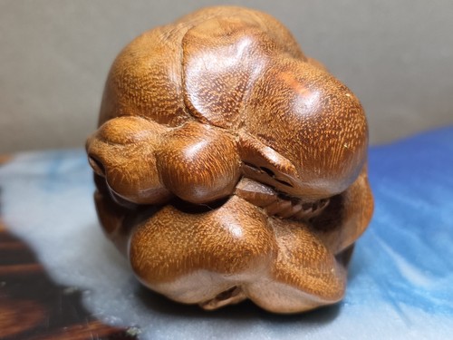 Hand carved yogi man - yogi,