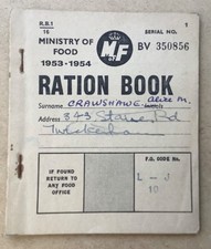 (839) MINISTRY OF FOOD RATION