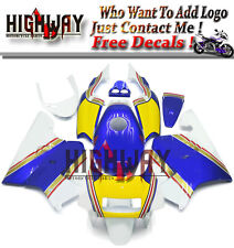 Motorrad Bodywork Fairing Kits Cowling For Honda NSR250R NC21 90-93 Blue Yellow