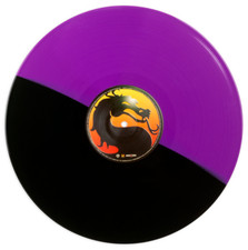 Mortal Kombat I & II Arcade Game Vinyl Soundtrack LP Purple & Black Split Mondo