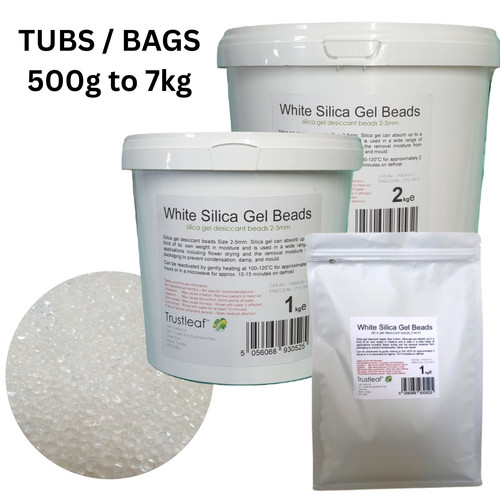 White silica gel - white,
