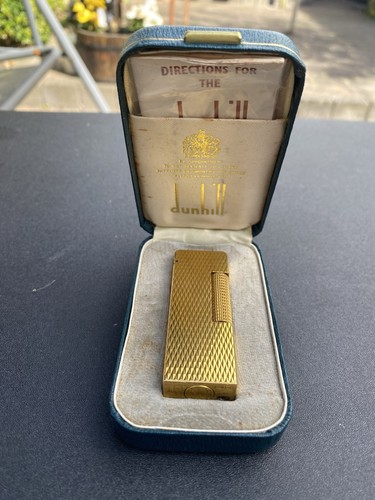 Dunhill rollagas gold plated - dunhill,